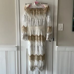 Zhivago Embellished Mid-Length Stress